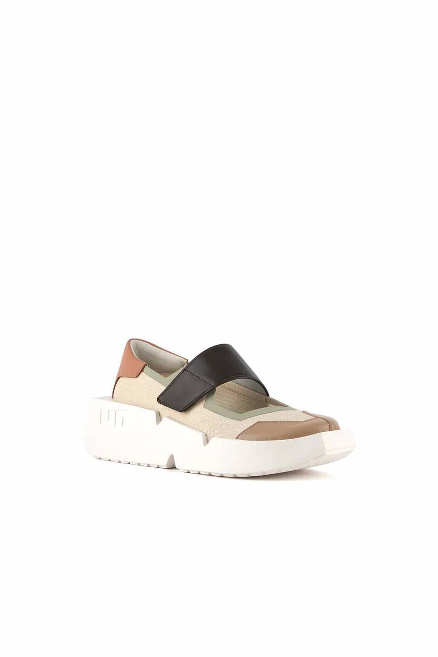 NEW UNITED NUDE women's mega robot jane sporty shoes in sierra
